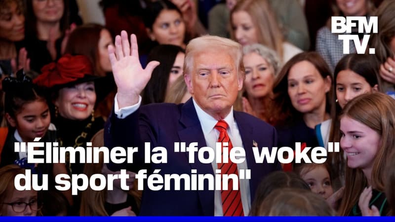 Donald Trump signe un décret pour exclure les athlètes transgenres du sport féminin à l'école