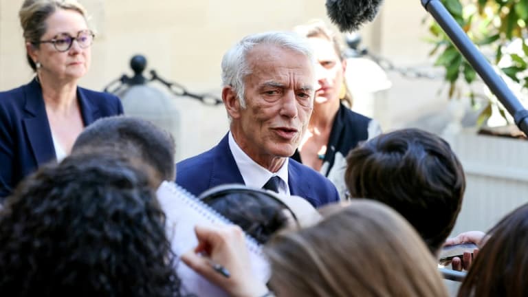 Le président du Medef, Patrick Martin, à Matignon le 24 juin 2025