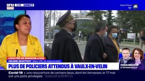 Renforts de policiers: selon la maire de Vaulx-en-Velin, l'enjeu est "de retrouver les forces de proximité"