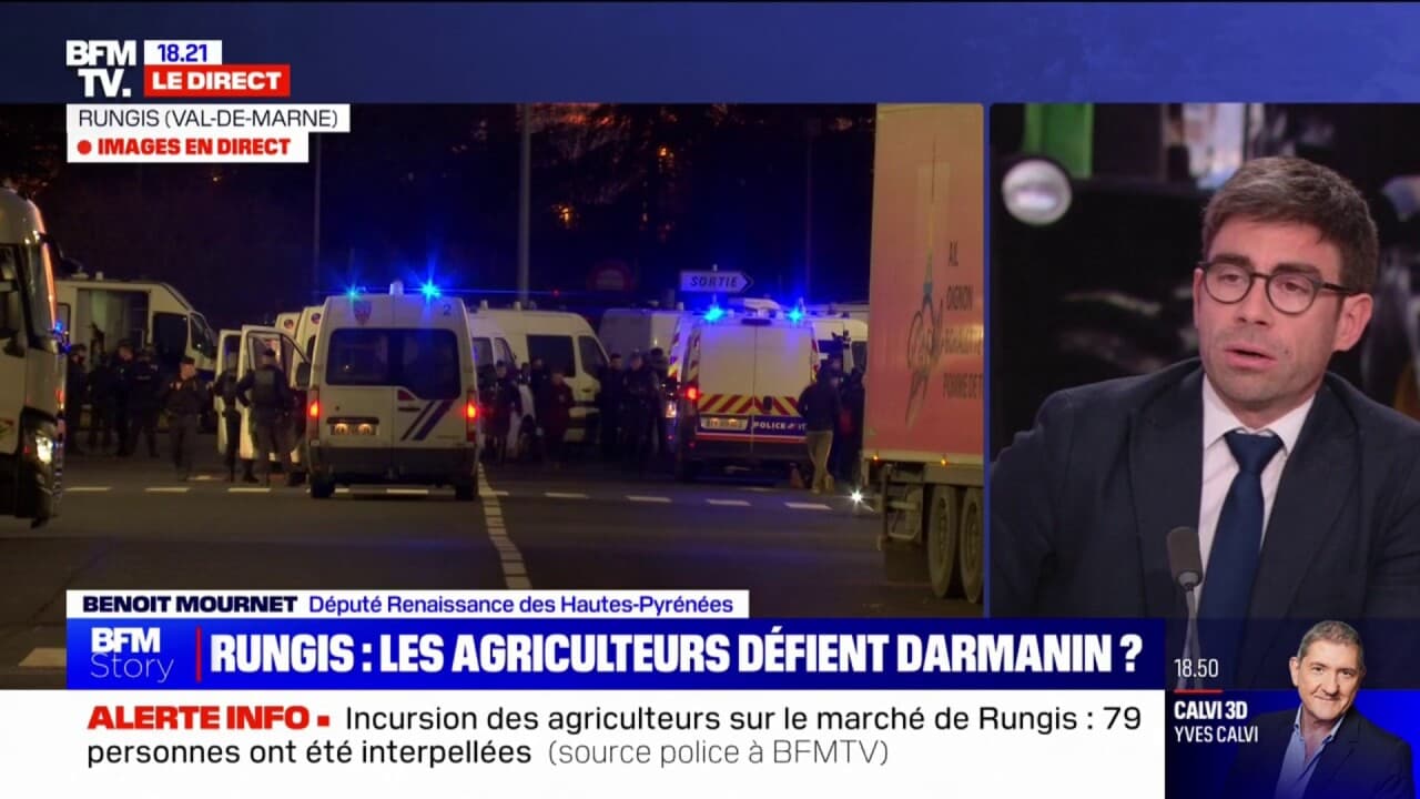 Agriculteurs Interpellés Bloquer Rungis Cest Se Tirer Une Balle