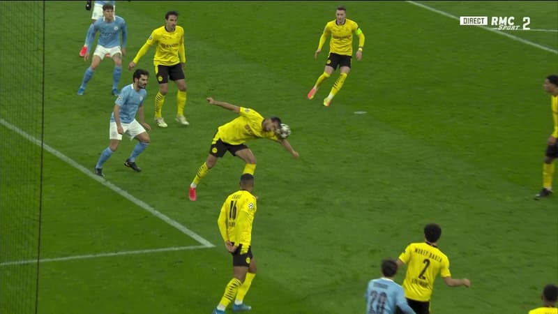 Dortmund-Manchester City: une boulette de Can provoque l'égalisation de Mahrez