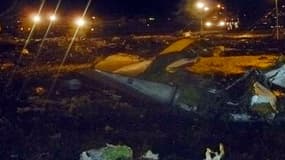 L'avion s'est écrasé sur la piste de l'aéroport de Kazan, en Russie.