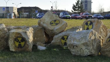 L'entrée du site de l'Andra à Bure, dans la Meuse (image d'illustration)