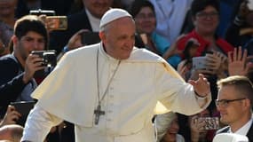 Le pape François au Vatican, le 27 septembre 2017.