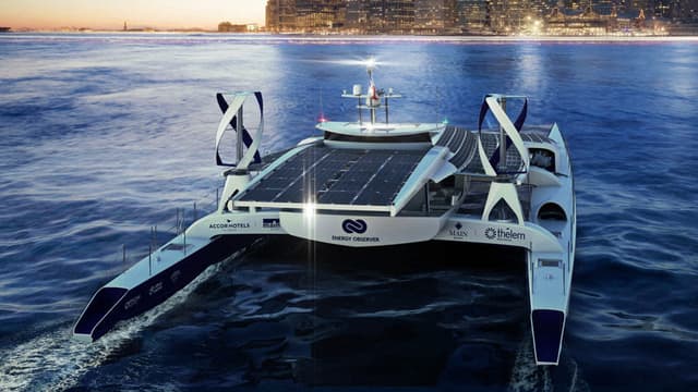 Le bateau écologique Energy Observer prendra le large mi-avril pour une mission de six ans