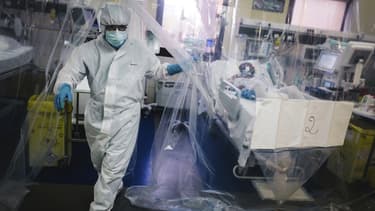 Image d'illustration - Hôpital de Levallois-Perret le 9 avril 2020