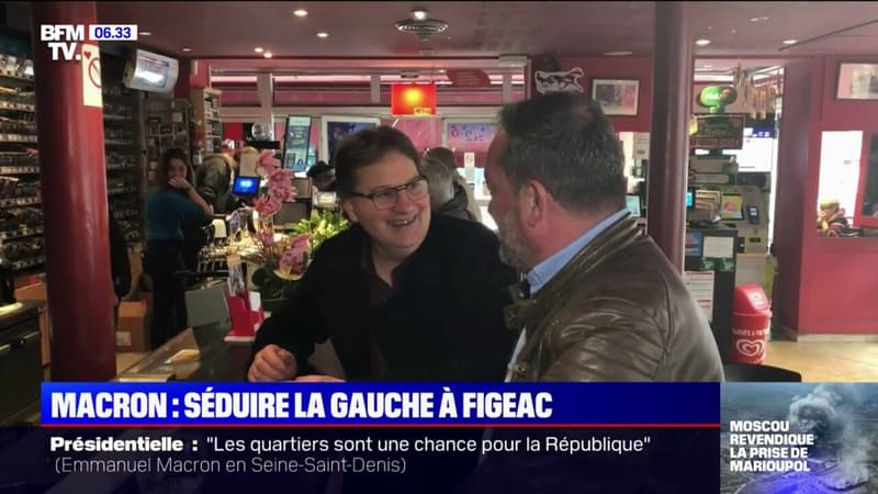 Présidentielle: Emmanuel Macron tente de séduire la gauche ce vendredi à Figeac
