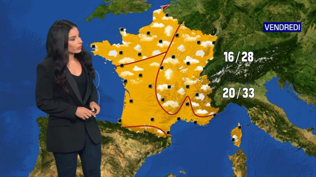 La météo du vendredi 13 août 2021 La météo du vendredi 13 août 2021