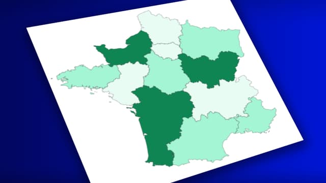 CARTE. Le nombre de personnes vaccinées en France, région par région