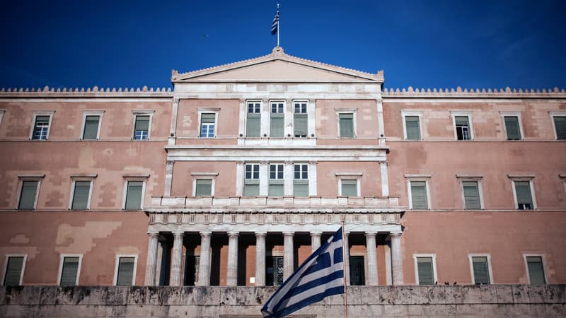 La place Syntagma à Athènes, adresse du Parlement grec.