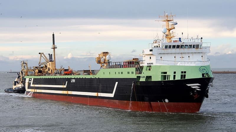 Le Margiris a été repéré au large des côtes anglaises (Photo d'illustration)