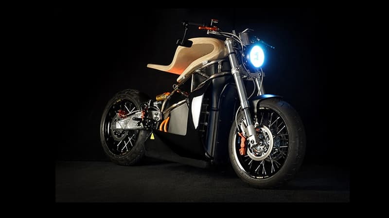 La moto électrique E-Raw