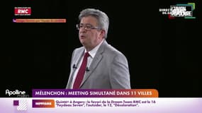 Présent dans 11 villes grâce à son hologramme, Jean-Luc Mélenchon tente de rattraper son retard