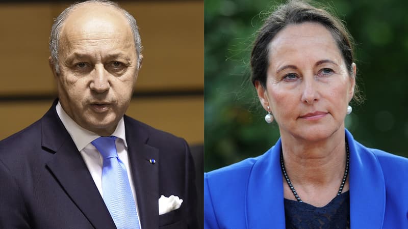 Laurent Fabius et Ségolène Royal ne cachent pas leur rivalité.