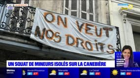 Marseille: menacés d'expulsion, des mineurs isolés s'installent sur la Canebière