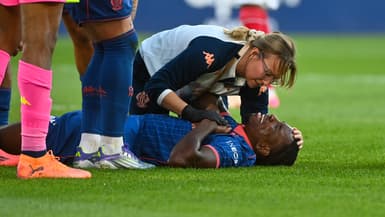 Moise Bombito blessé avec l'OGC Nice, 5 octobre 2025
