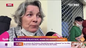 "Je soutiens le black bloc, marre des manifs gentilles" 
