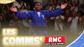 JO 2024 / Judo (-63kg) : les comms' RMC de la médaille de bronze d'Agbegnenou, en larmes
