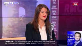 Marlène Schiappa "espère" que la candidature d'Emmanuel Macron "arrive"