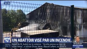 "Il n'y a pas de doute, c'est criminel." Un abattoir de l'Ain visé par un incendie