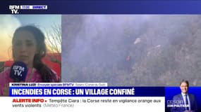 Incendies en Corse: les autorités ordonnent le confinement des habitants d'un village