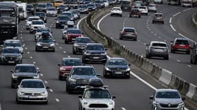 La route devrait être particulièrement encombrée ce week-end (image d'illustration)