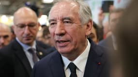 François Bayrou au Salon de l'Agriculture, à Paris, le 24 février 2025.