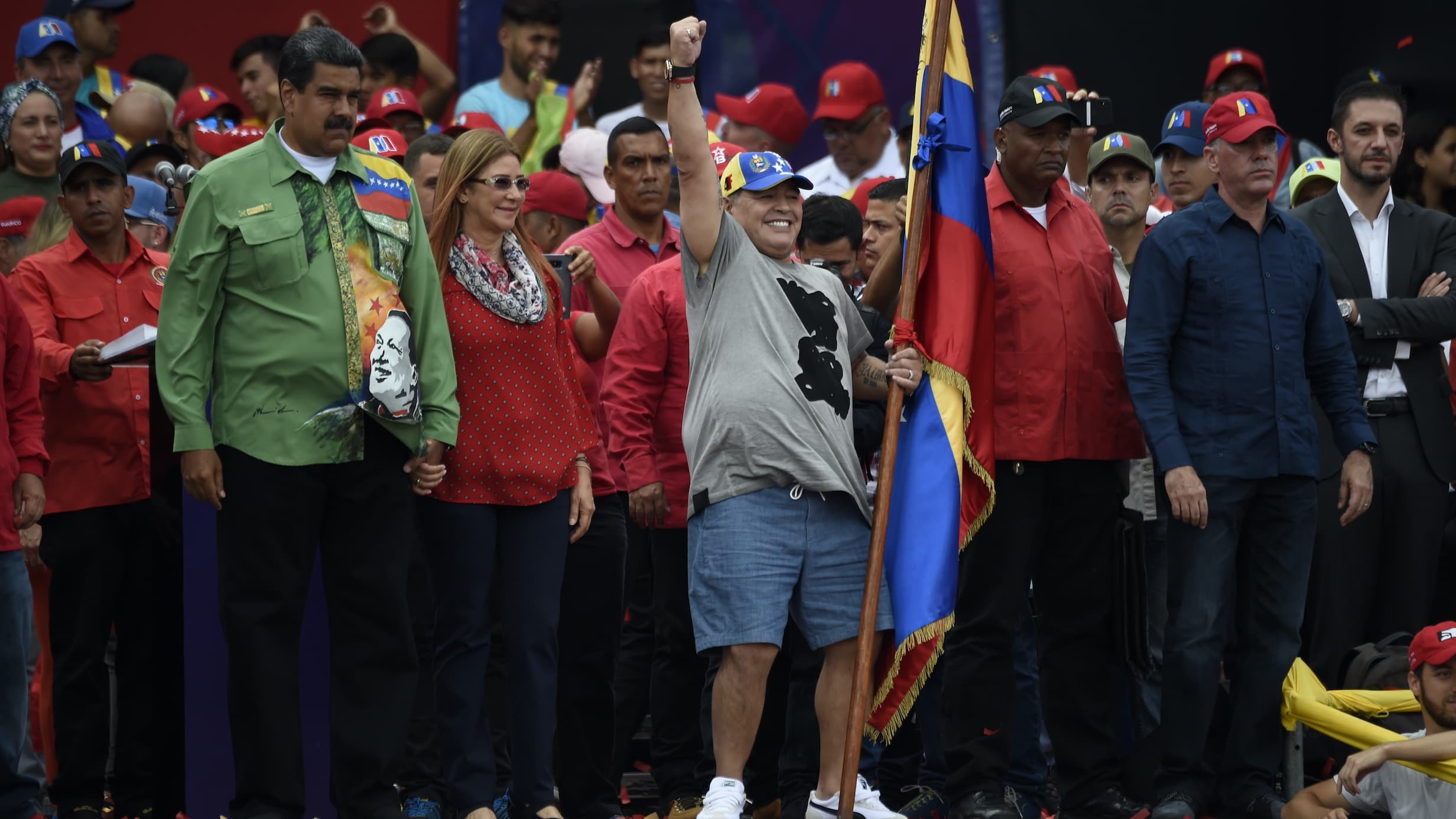 2018 : Maradona soutient Nicolas Maduro