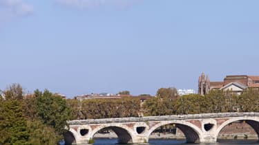 La Garonne à Toulouse.