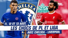 Football : Les chocs du Big 4 des 11, 12 et 13 août avec Chelsea - Liverpool