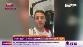 Paris 2024 : le message d'Emmanuel Macron