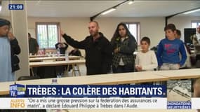 Inondations dans l'Aude: un sinistré exprime sa colère contre le maire de Trèbes