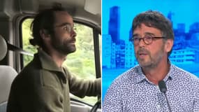 Cédric Herrou et Damien Carême