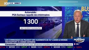 Jean-Philippe Imparato sur les capacités de production de Peugeot: "en ce moment on est plein fer, on est full"