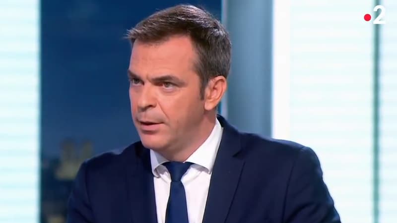 Olivier Véran au 20h de France 2 mardi 13 juillet.