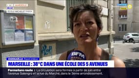 Marseille: 38°C enregistrés à l'ombre dans la cour d'une école des 5 avenues