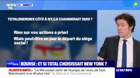 Le PDG de TotalEnergies menace de quitter la Bourse de Paris pour celle de New York