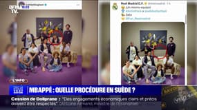 Kylian Mbappé retiré d'une photo avec ses coéquipiers du Real Madrid: le club eteint la polémique