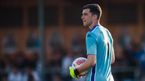 Radoslav Majecki avec l'AS Monaco, le 2 juillet 2024