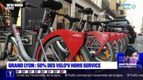 Grand Lyon: 50% des stations Vélo'v sont inutilisables depuis mardi soir