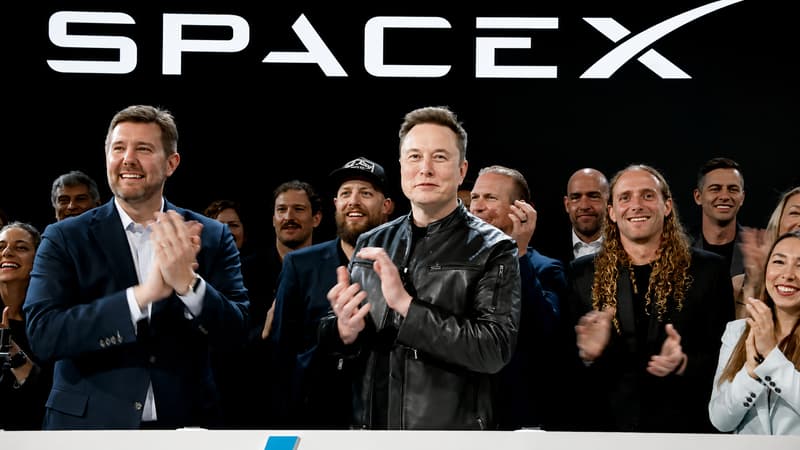 DIRECT. SpaceX arrive à Wall Street: Elon Musk vient d'acter l'introduction en Bourse historique de l'entreprise spatiale