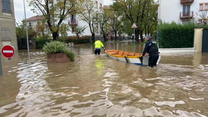 12 écoles fermées, effondrement d'un muret: les dégâts des intempéries dans la métropole de Lyon (1/1)