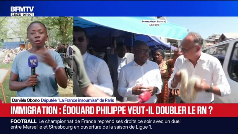 Édouard Philippe à Mayotte: Danièle Obono, députée LFI, parle d'une campagne "toujours plus à droite"