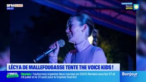 Lécya originaire de Mallefougasse tente sa chance dans l'émission The Voice Kids