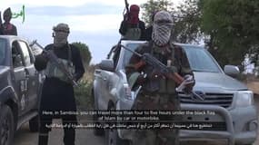 Des membres présumés de Boko Haram prononcent un discours (illustration)