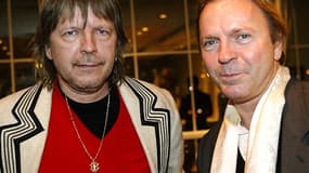 Renaud avec son frère Thierry Séchan en 2004 