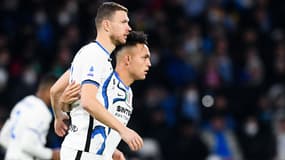 Dzeko et Martinez - Inter 