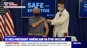 Covid-19: Mike Pence se fait vacciner en direct devant les Américains