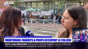 Montrouge: parents et professeurs occupent le collège et déplorent un manque de moyens