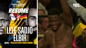 Boxe (Super moyens) : Lele Sadjo bat Elbir par arrêt de l'arbitre à la 7e reprise